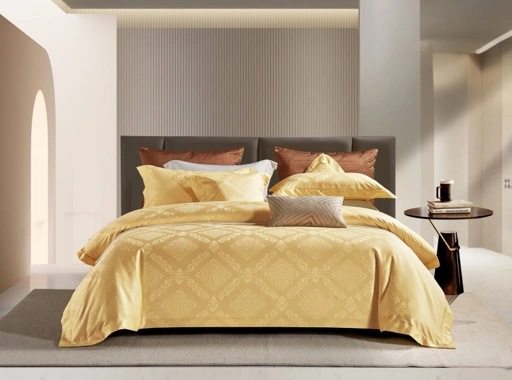 Image of AURIELLE GOLDEN MARIGOLD - Cotton Jacquard