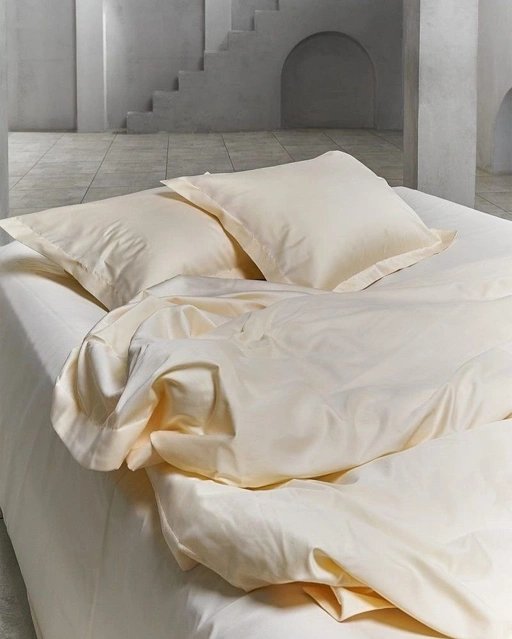 Image of IVORY GLOW PLAIN - Extra Soft Series Cellulose Fiber Tencel