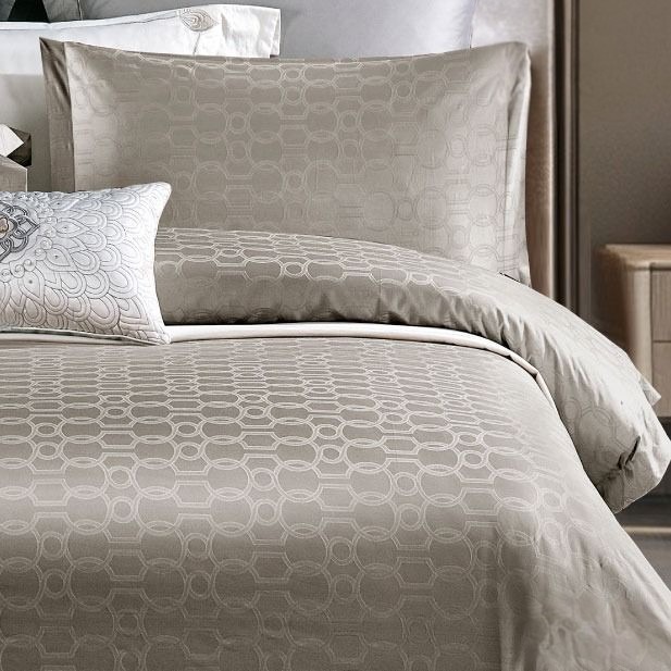 EMODE Sand Beige - Cotton Jacquard