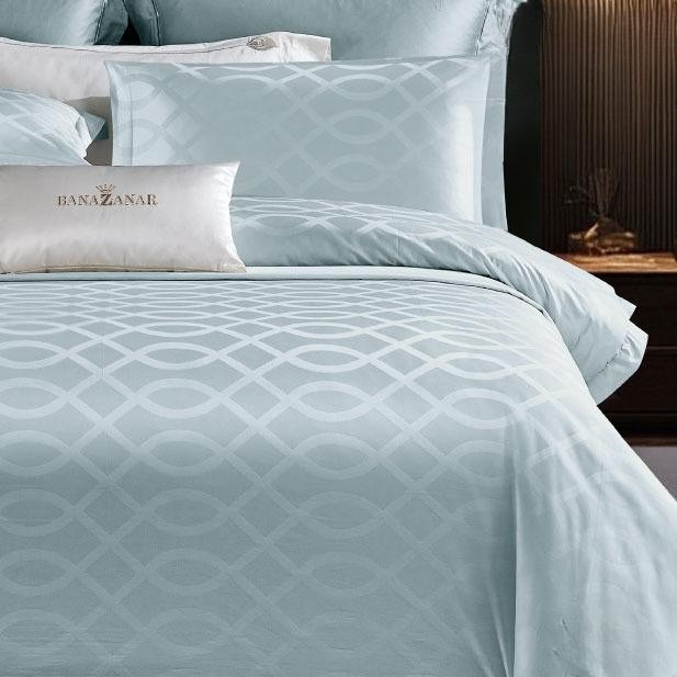 ETERNA Pearl White - Cotton Jacquard