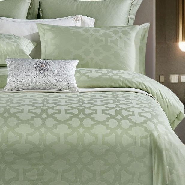 ETERNA Pearl White - Cotton Jacquard