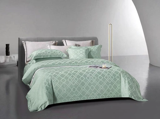 QUADRILLE Green - Davinci Series Cellulose Fiber Tencel Jacquard