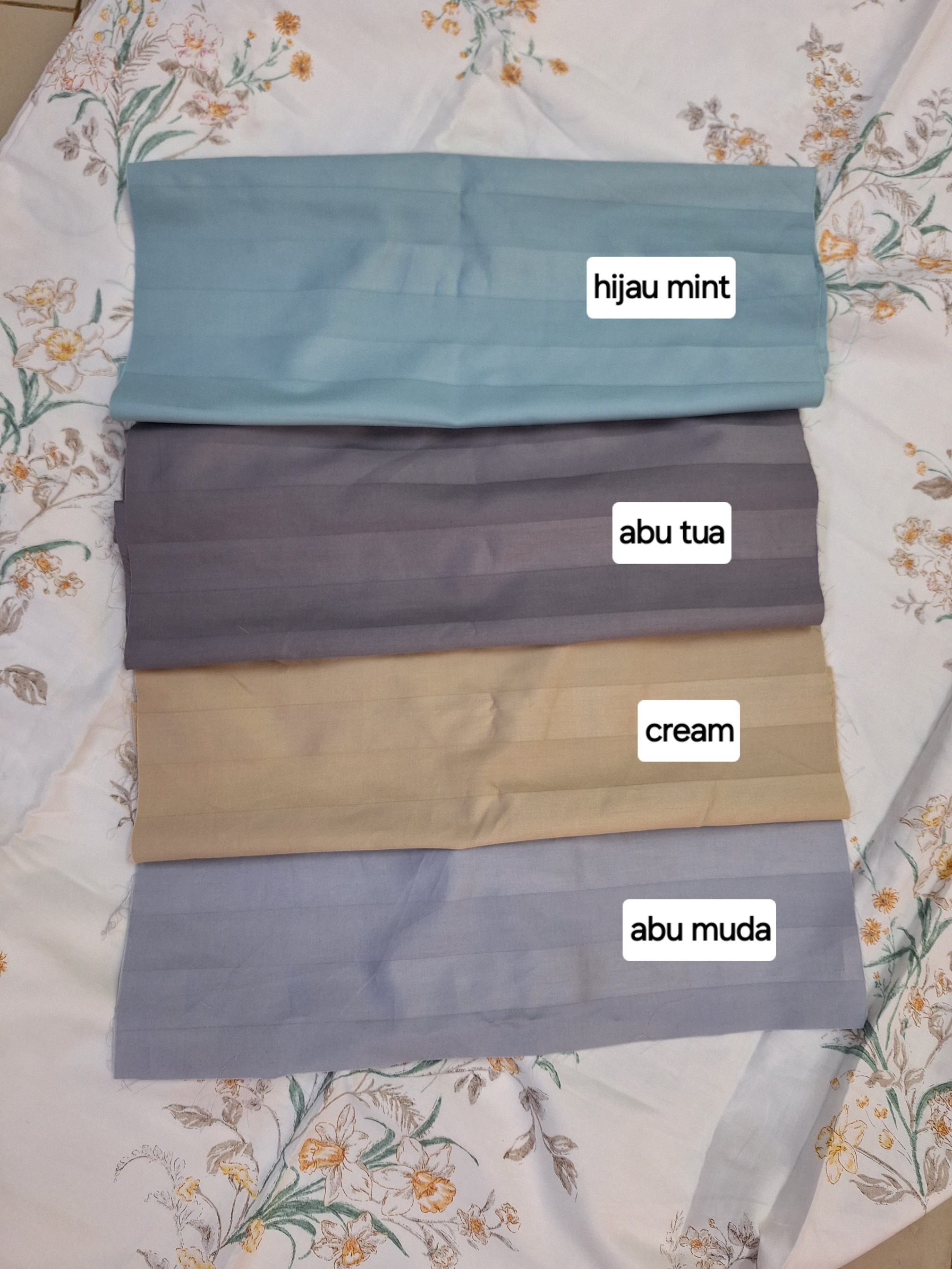 PLAIN STRIPE - Dobby Cotton
