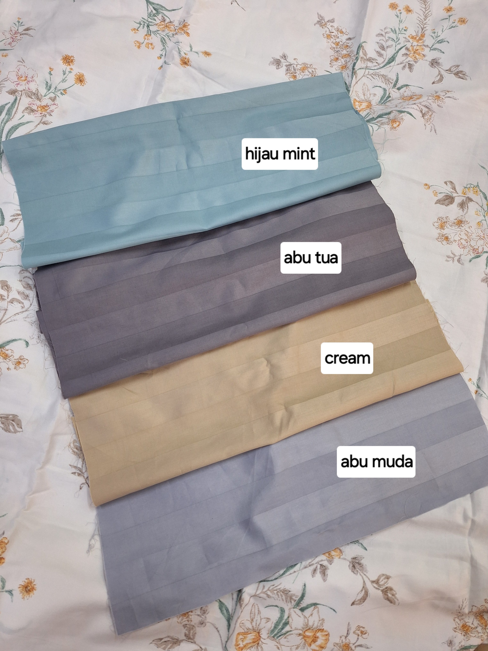 PLAIN STRIPE - Dobby Cotton