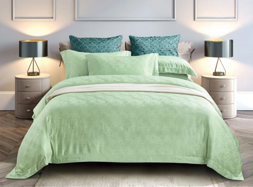 SOLEIA SAGE GREEN - Davinci Series Cellulose Fiber Tencel Jacquard