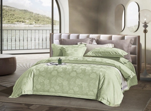 Image of TROPELLE MINT GREEN - Cotton Jacquard