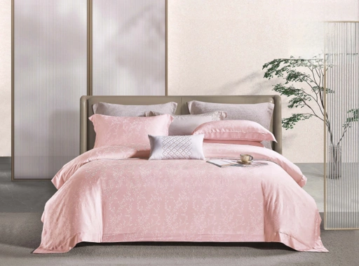 Image of ROSERAIE PINK - Davinci Series Cellulose Fiber Tencel Jacquard