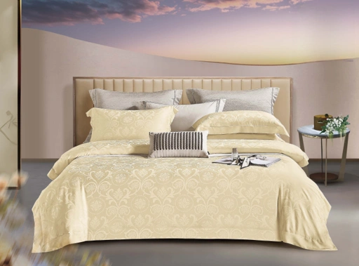 Image of VERSAILLES IVORY - Davinci Series Cellulose Fiber Tencel Jacquard