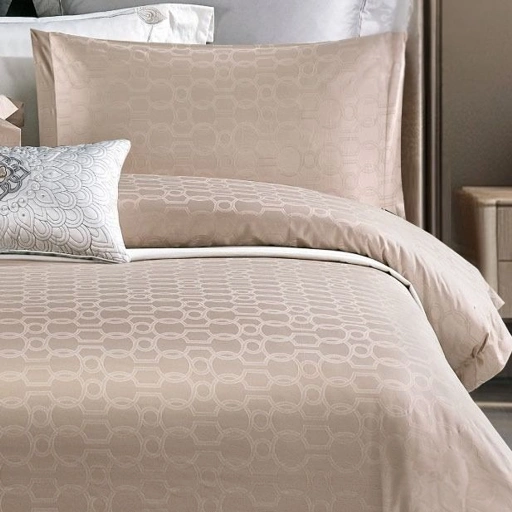 Image of EMODE Sandstone Beige - Cotton Jacquard