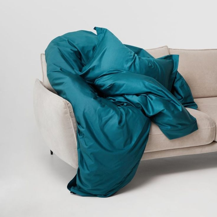 TEAL BLUE PLAIN - Extra Soft Series Cellulose Fiber Tencel