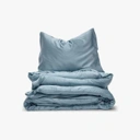 DUSTY BLUE PLAIN - Extra Soft Series Cellulose Fiber Tencel