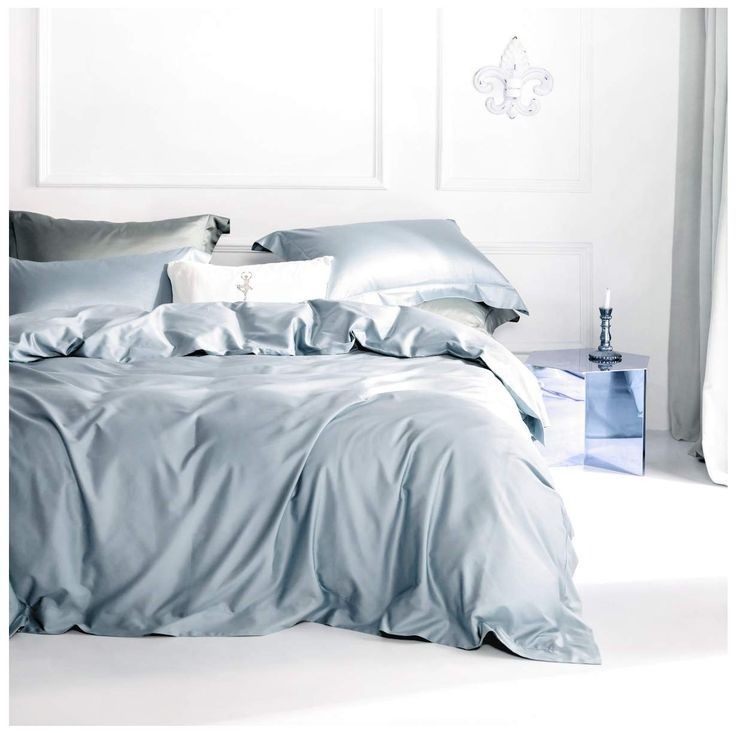 DUSTY BLUE PLAIN - Extra Soft Series Cellulose Fiber Tencel