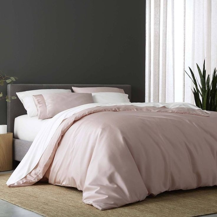 AUTHENTIC PLAIN DUSTY PINK MIX COLOR - Extra Soft Series Cellulose Fiber Tencel