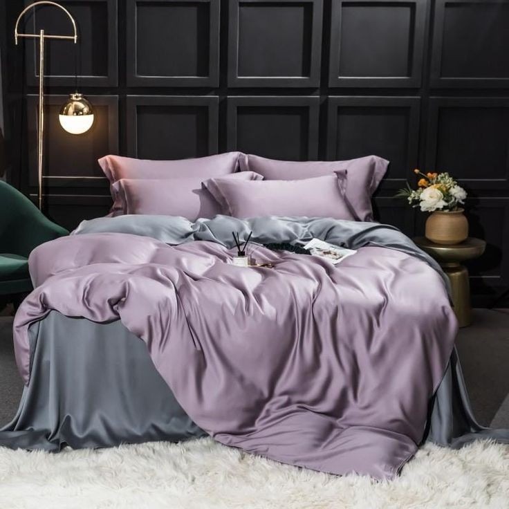 AUTHENTIC PURPLE PLAIN - Extra Soft Series Cellulose Fiber Tencel
