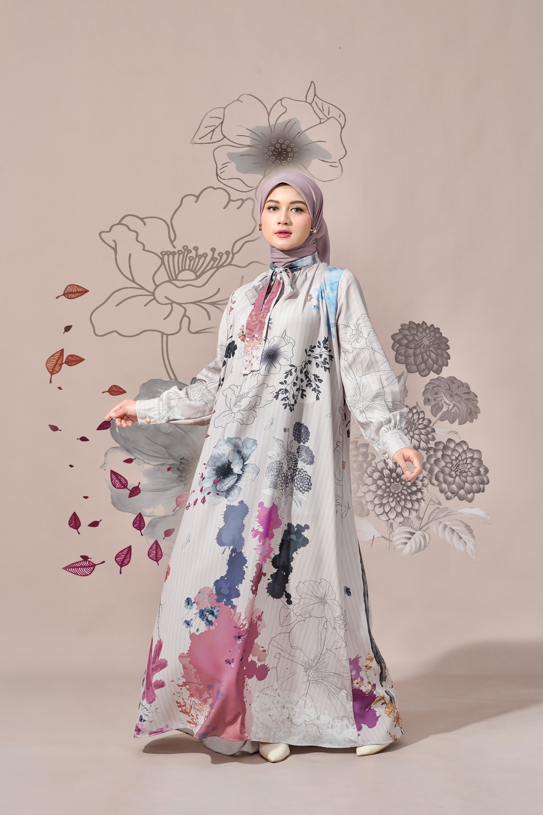 Alamanda Dress Brown