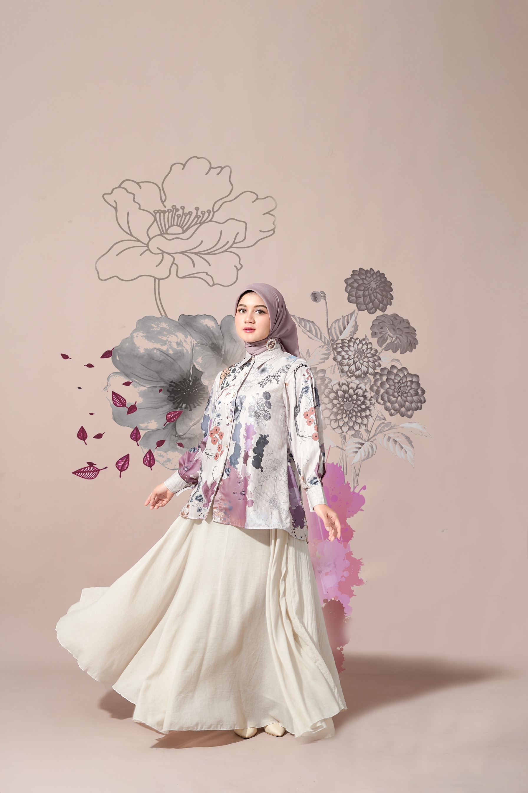 Alamanda Top Brown