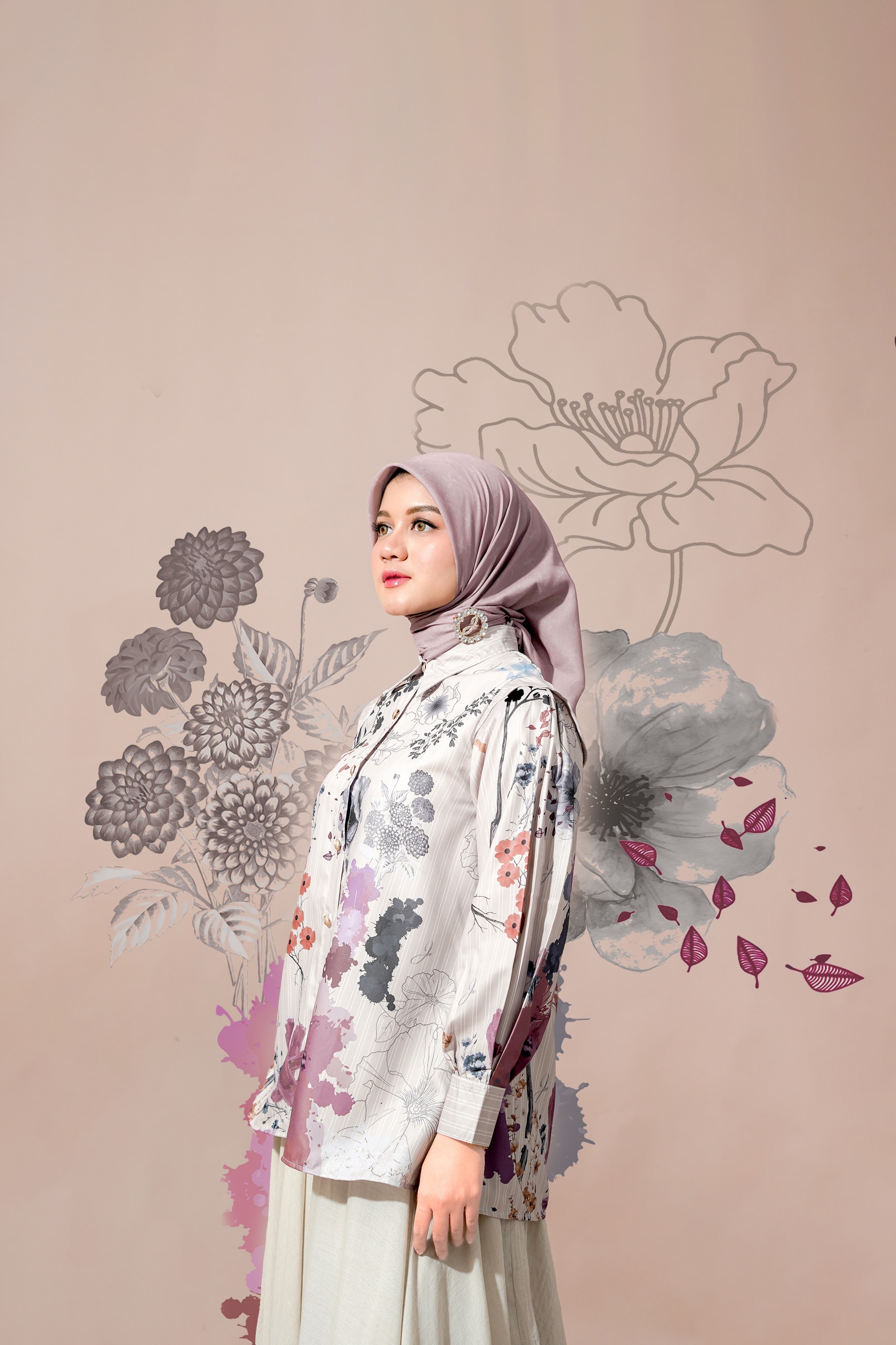 Alamanda Top Brown