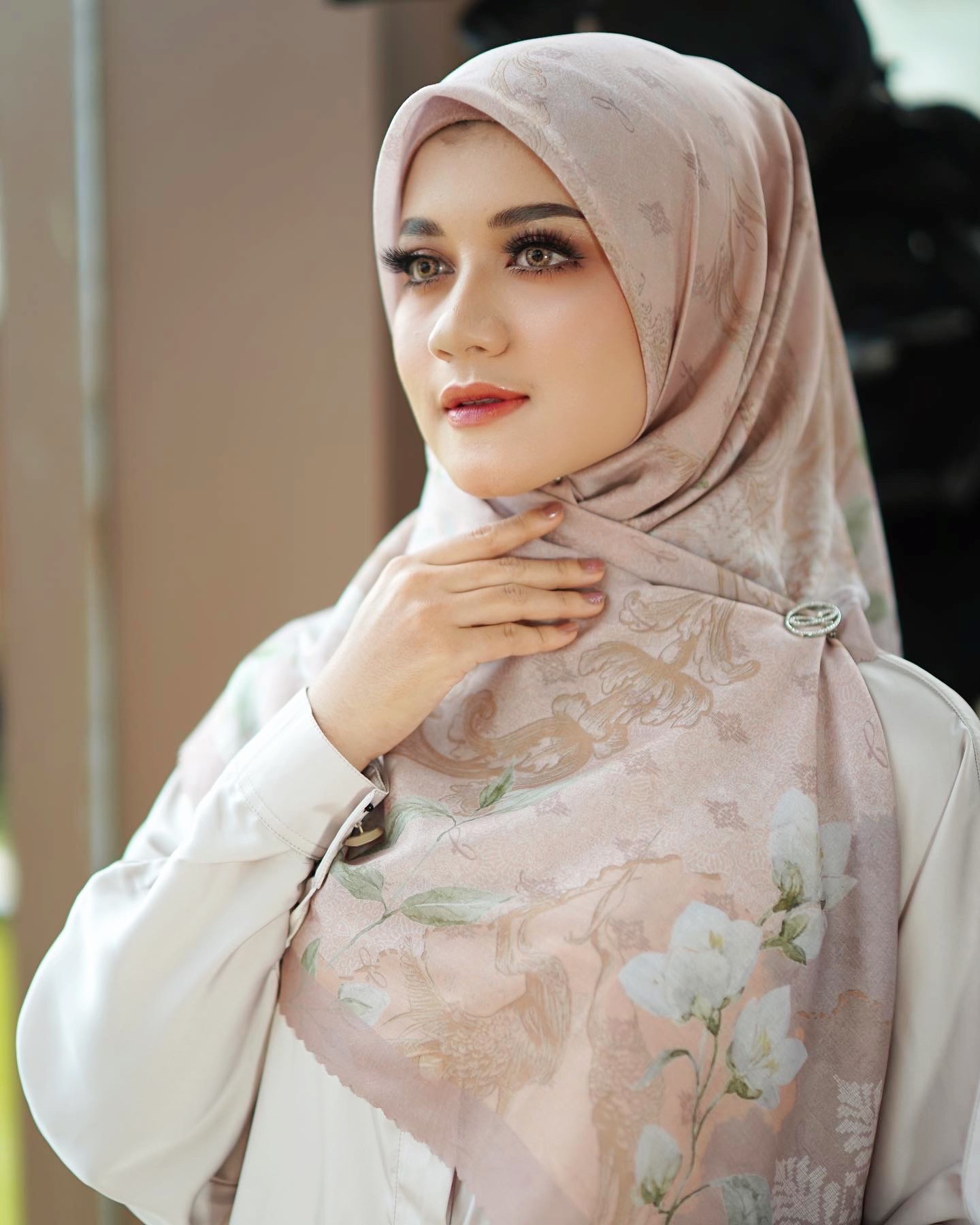 Suntiang Voal Apricot