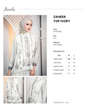 Zaheer Top Ivory