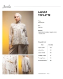 Lazura Top Latte