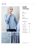 Naima Top Blue