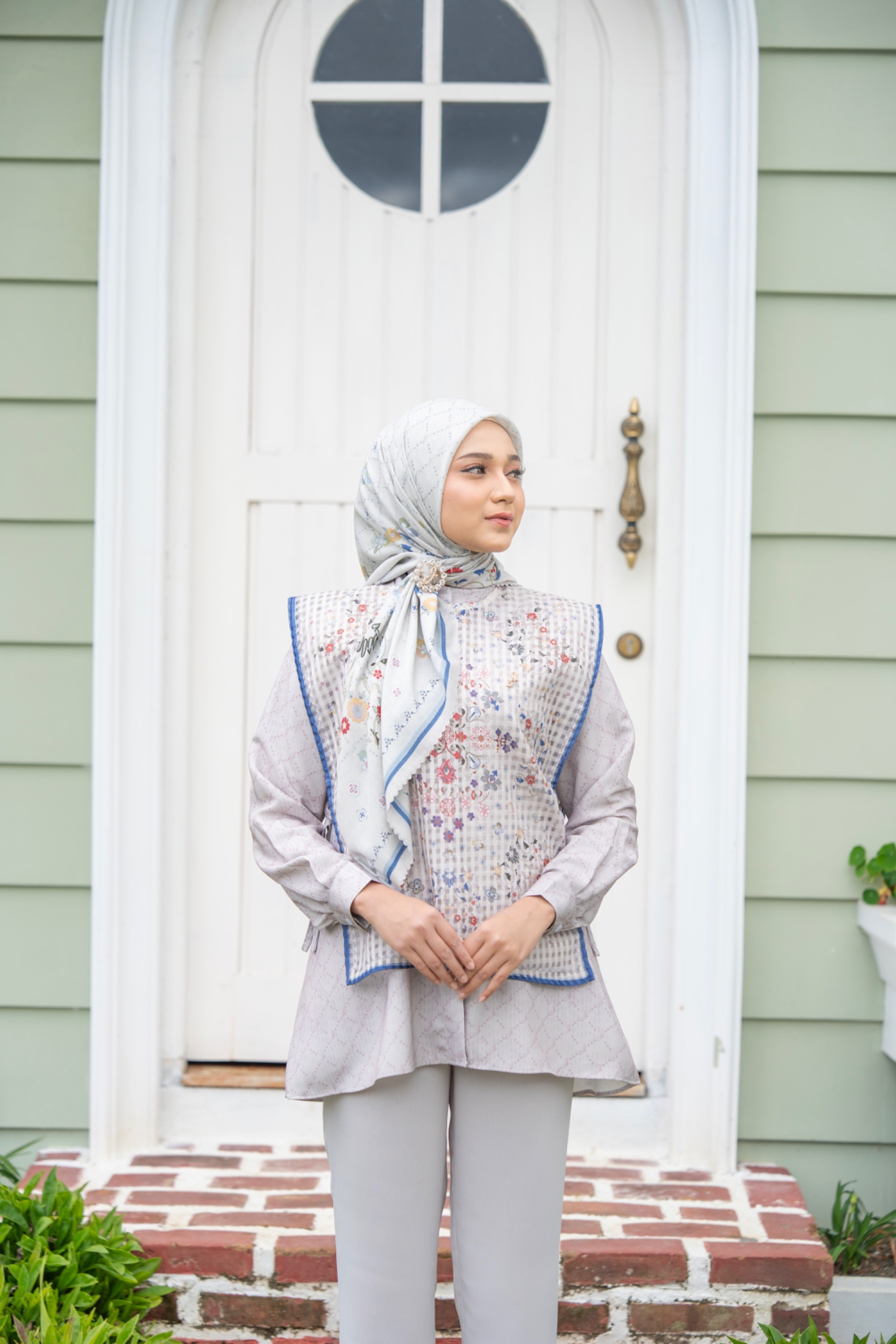 Camelia Top Ivory