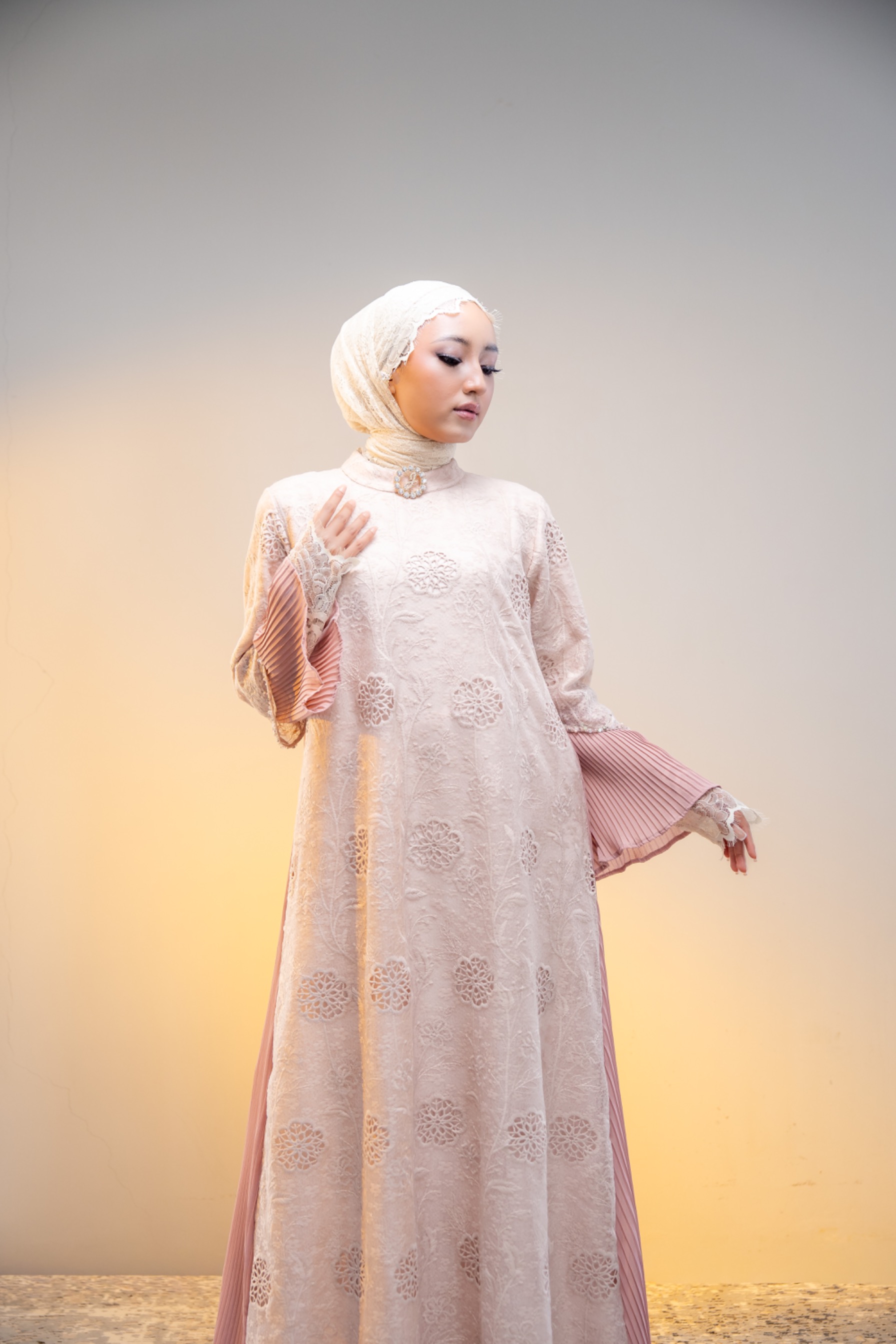 Oamra dress rose