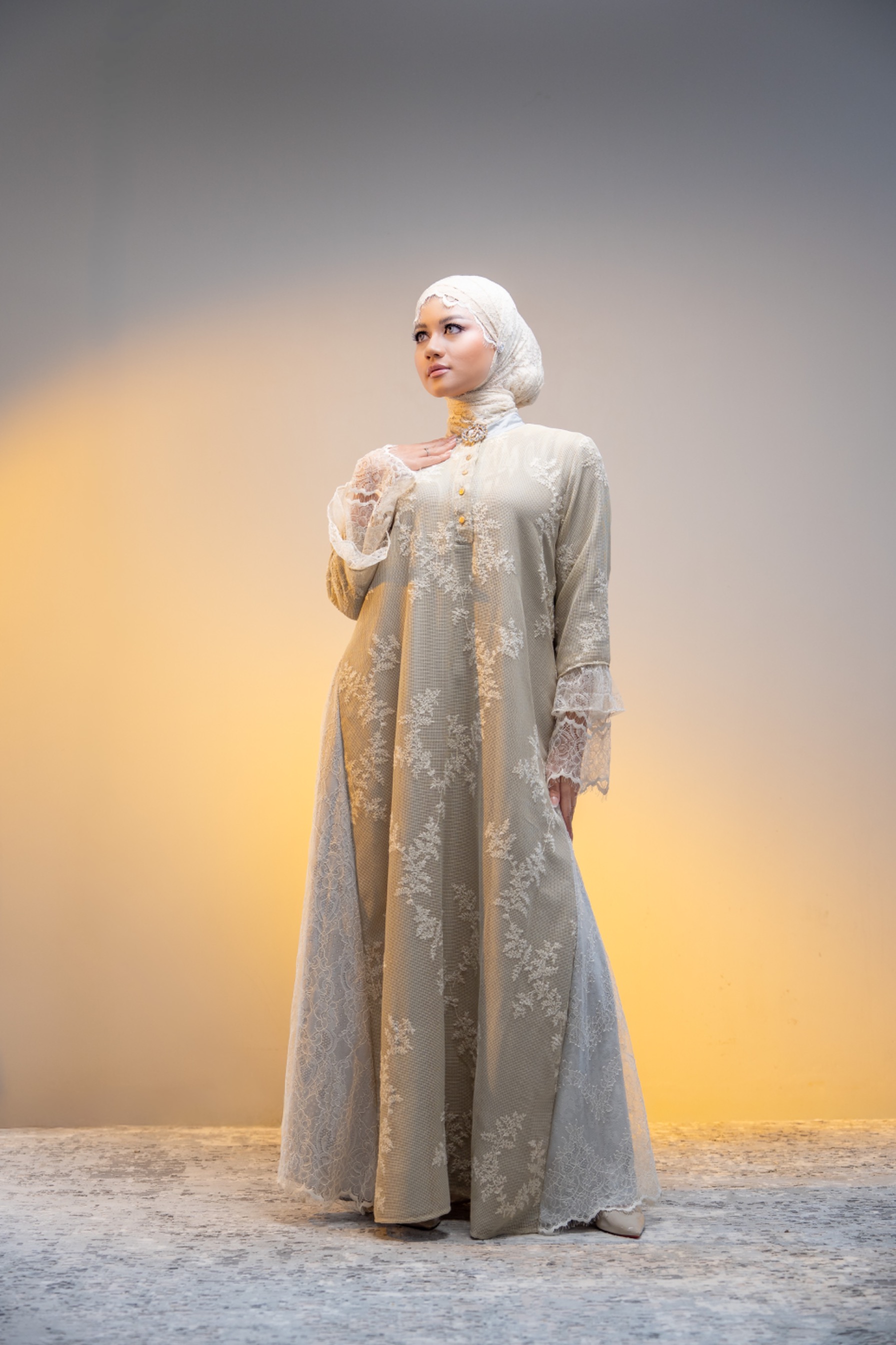 Bahera dress sage 