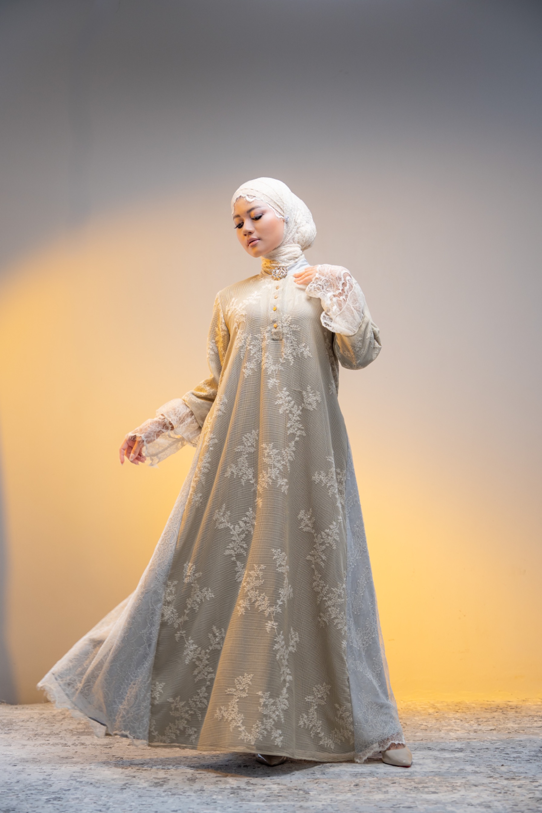 Bahera dress sage 