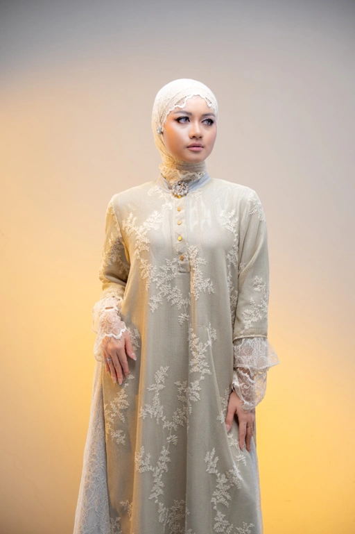 Image of Bahera dress sage 