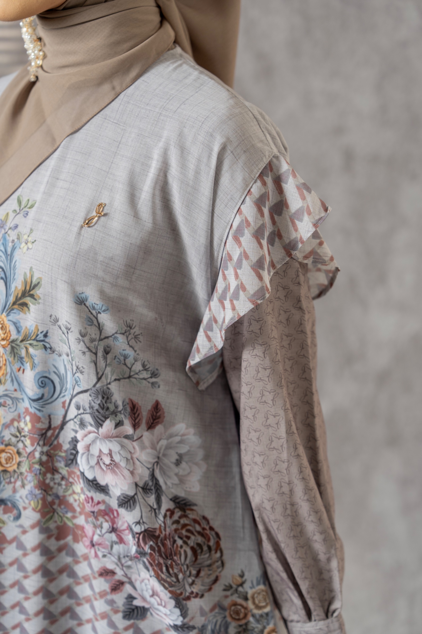 Floare Dress Brown 