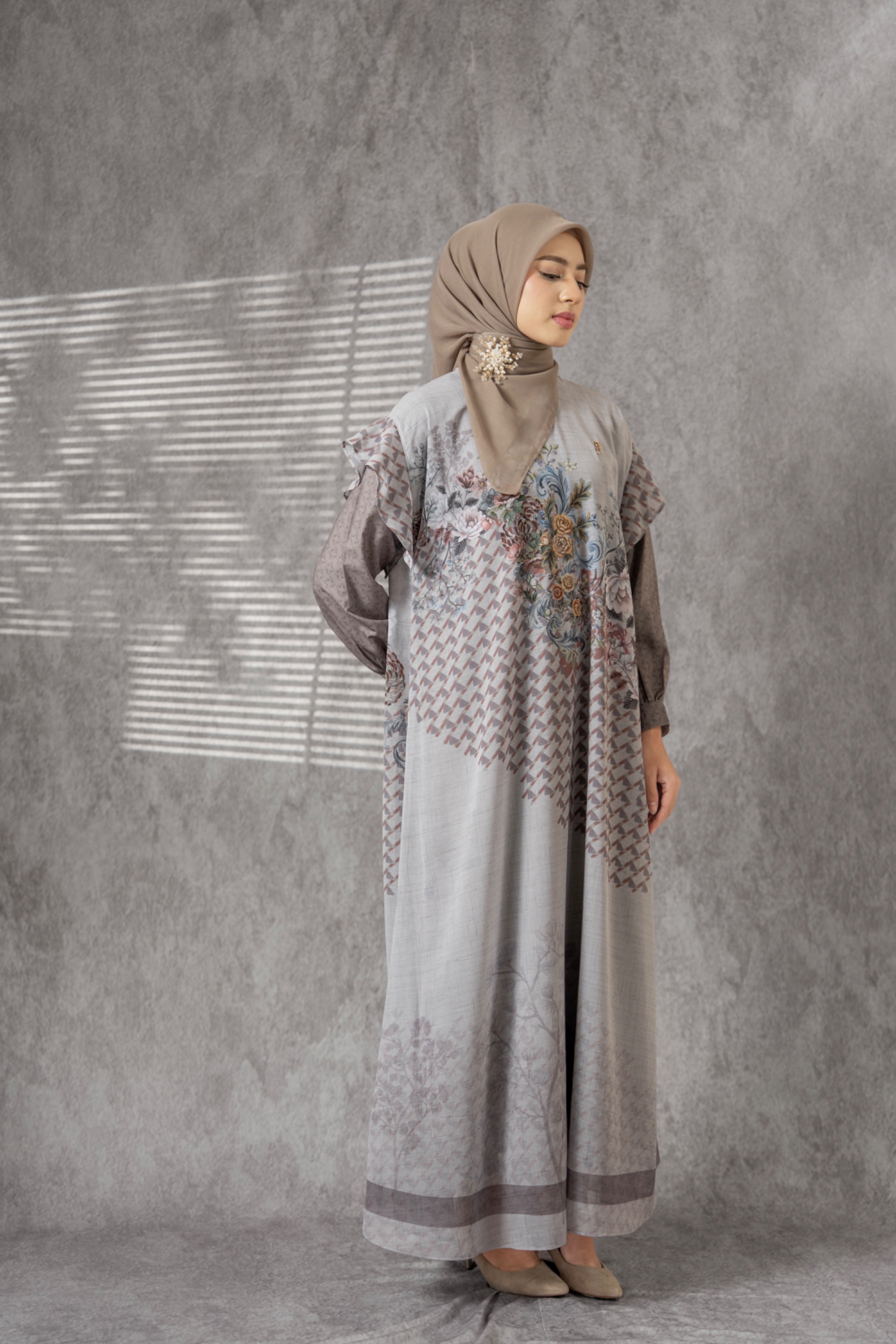 Floare Dress Brown 
