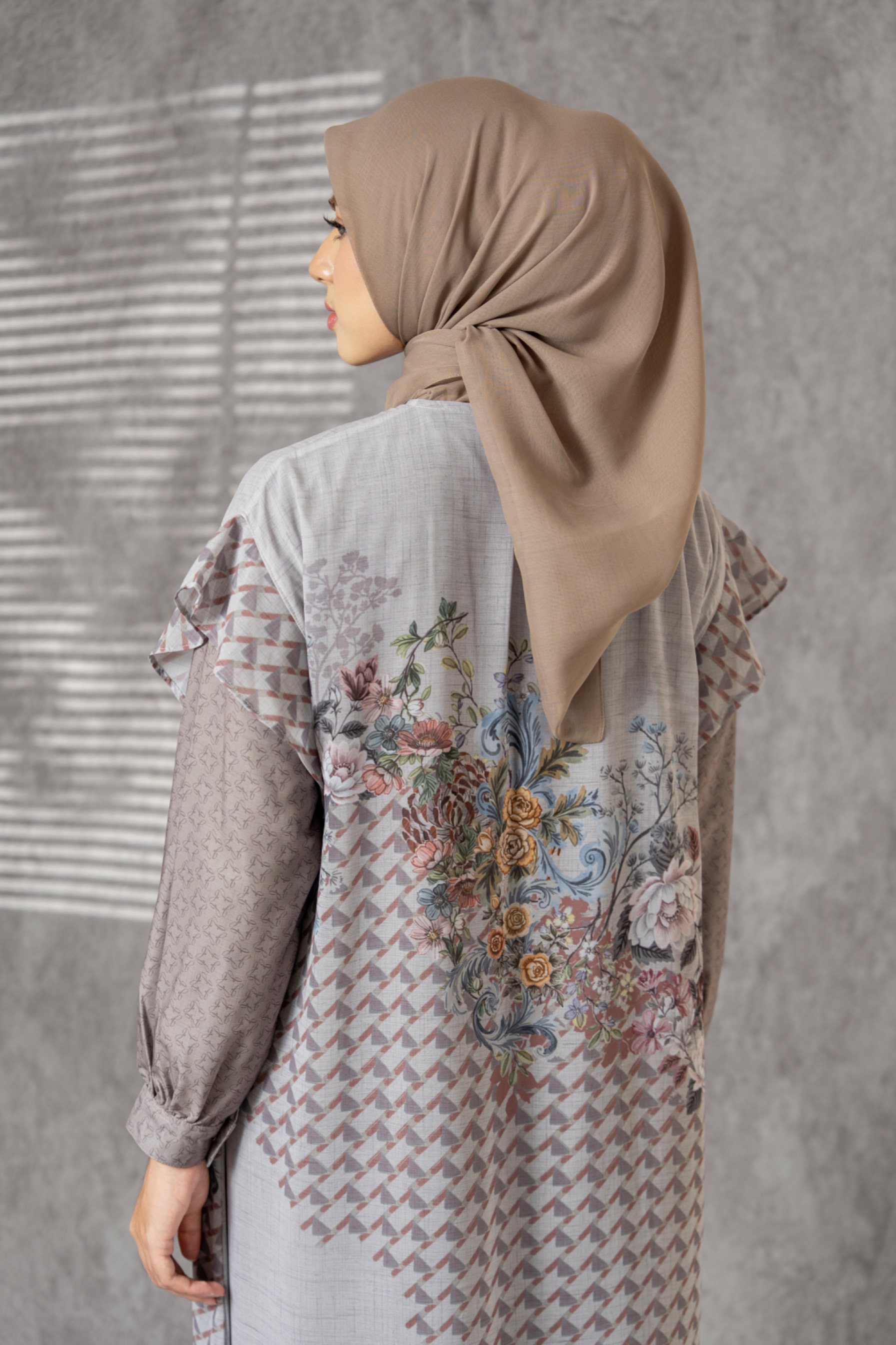 Floare Dress Brown 