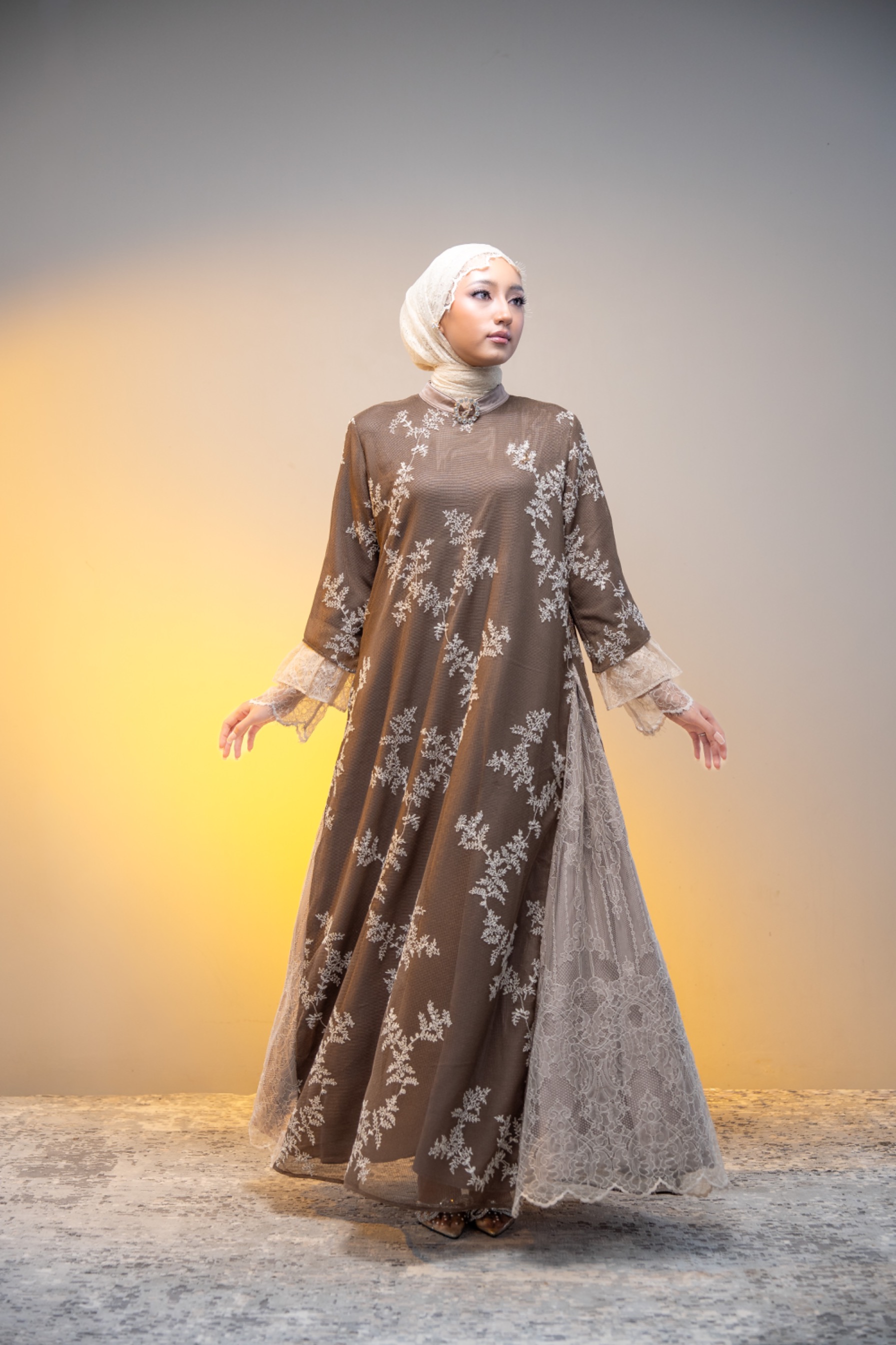 Bahera dress Choco