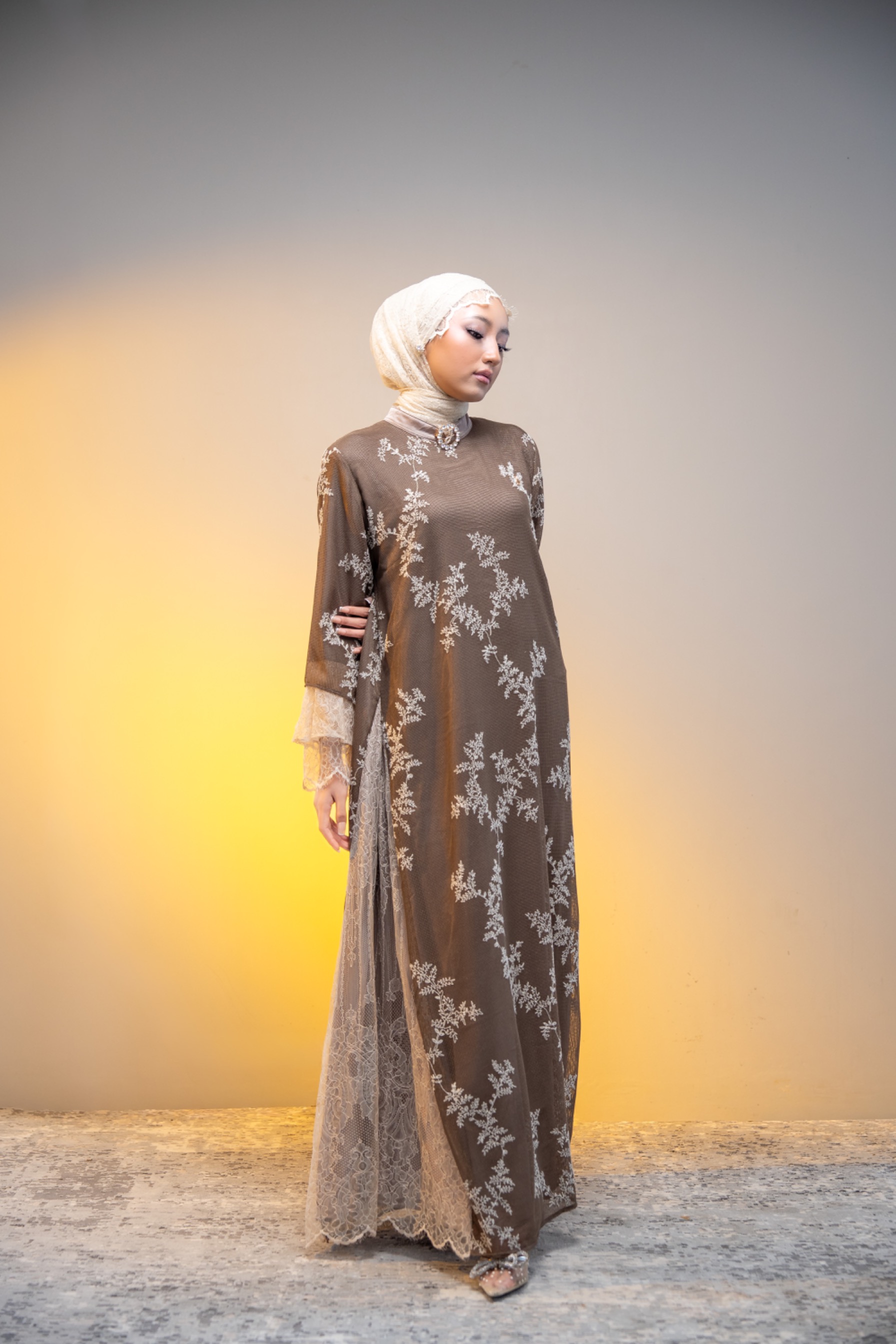 Bahera dress Choco