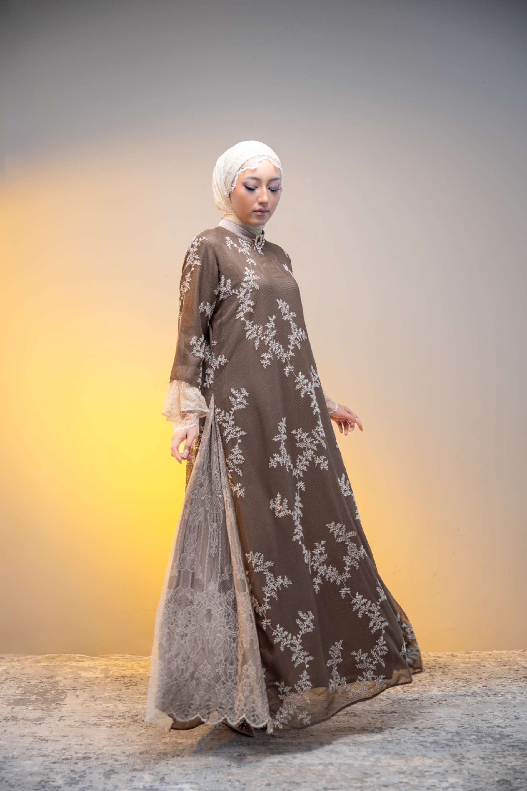 Bahera dress Choco