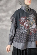 Floare Top Black