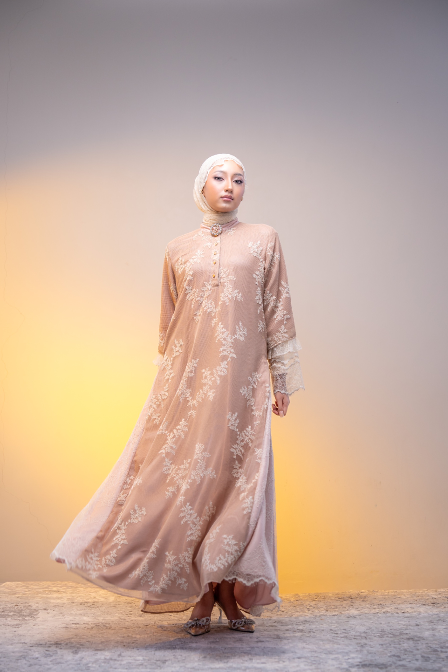 Bahera dress rose