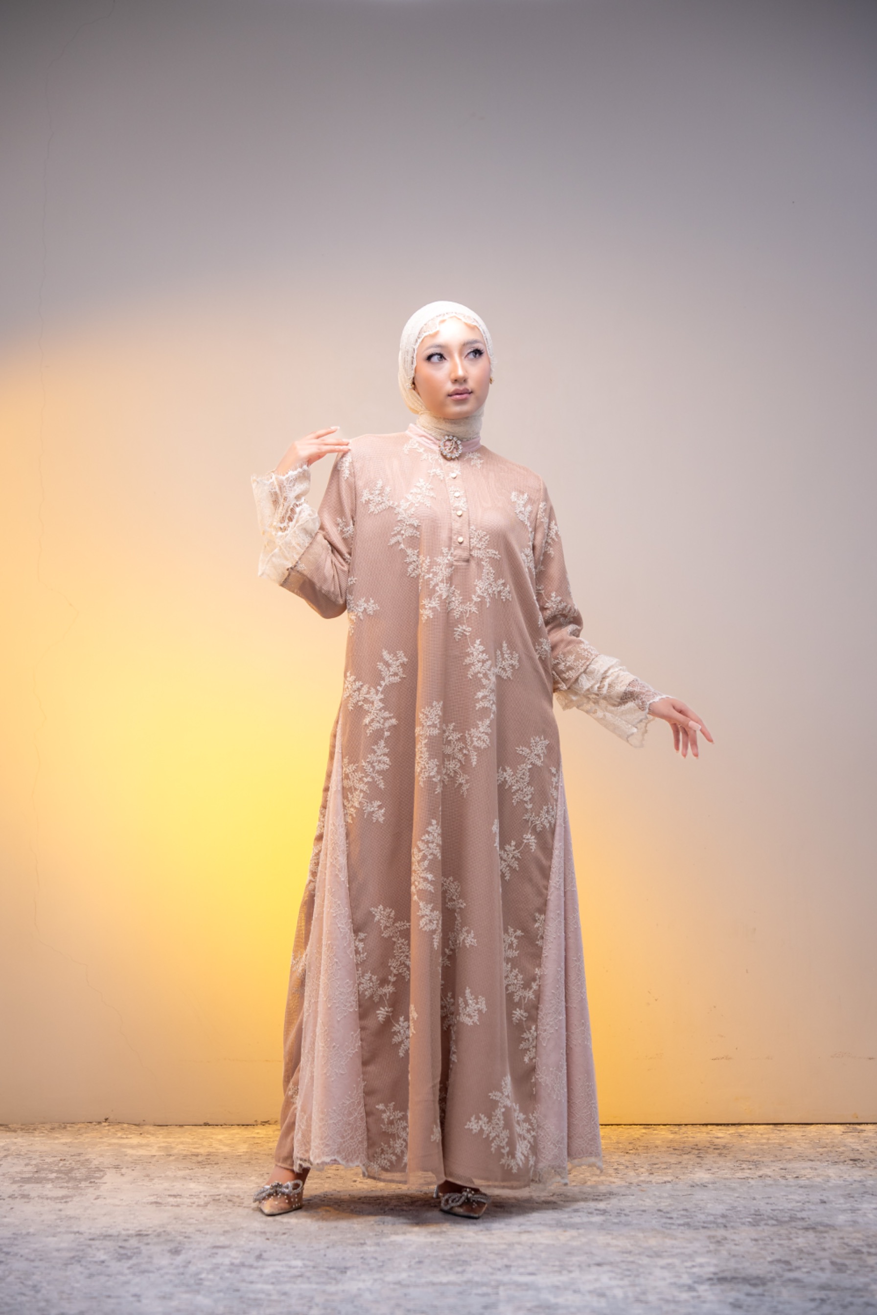Bahera dress rose