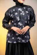 Azkana Top Charcoal