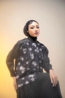 Azkana Top Charcoal