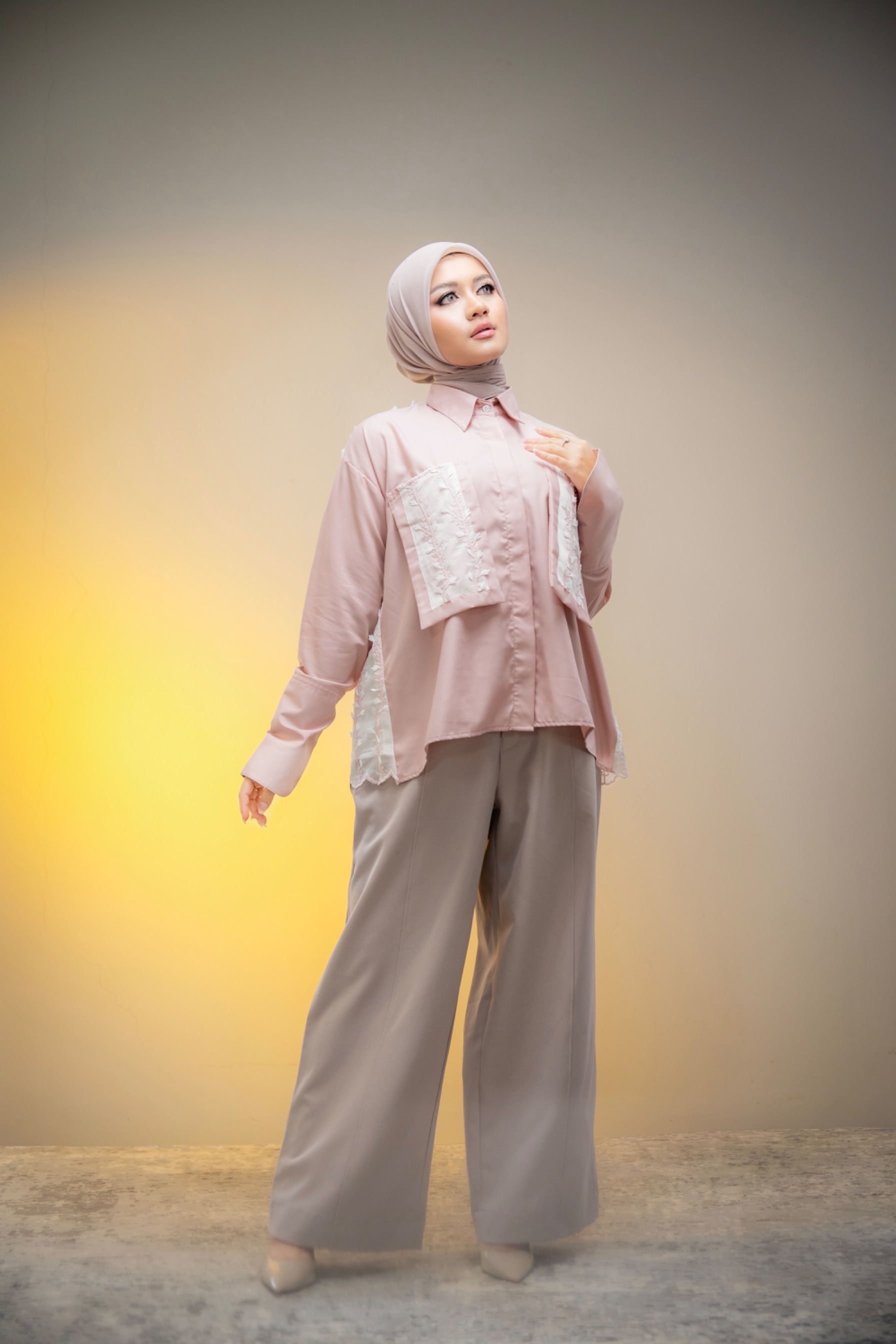 Nathani Top Peach 