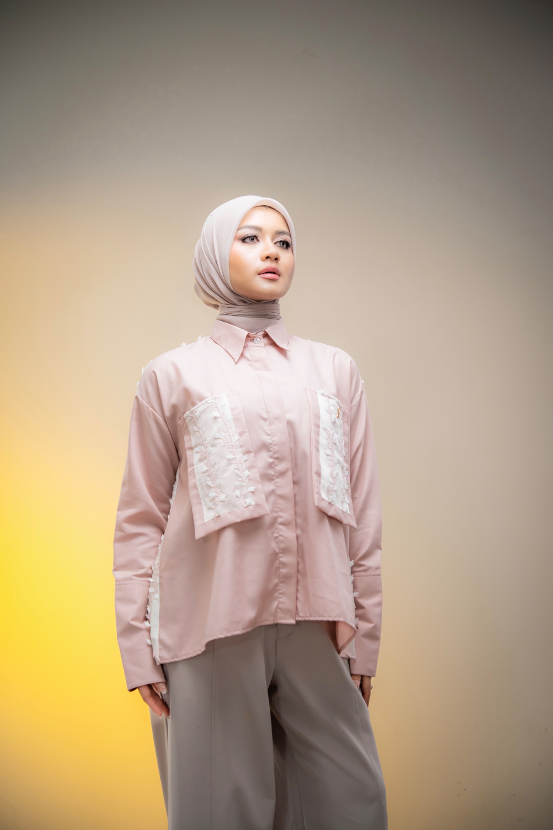 Nathani Top Peach 