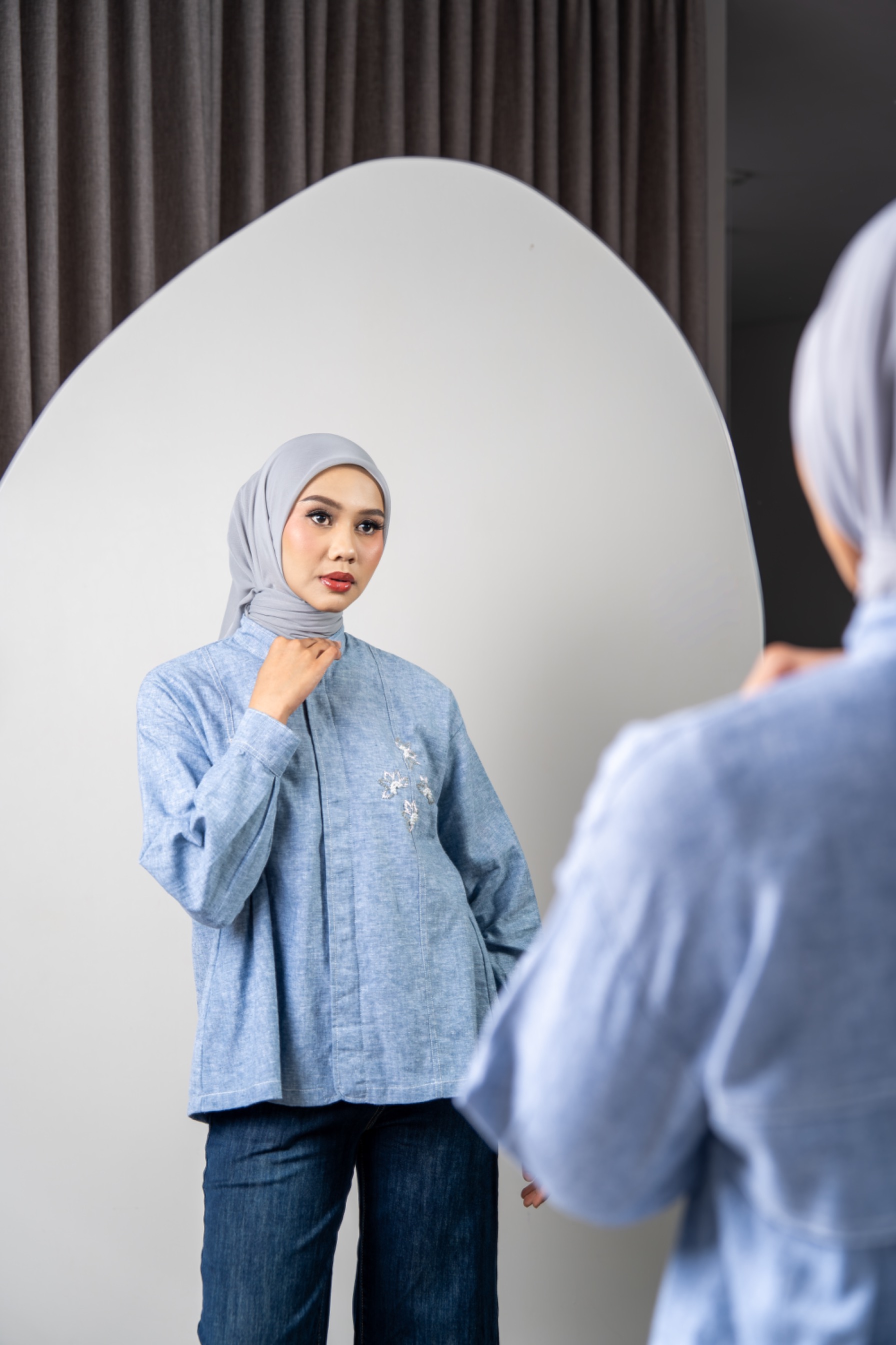 Naima Top Blue 