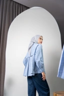 Naima Top Blue