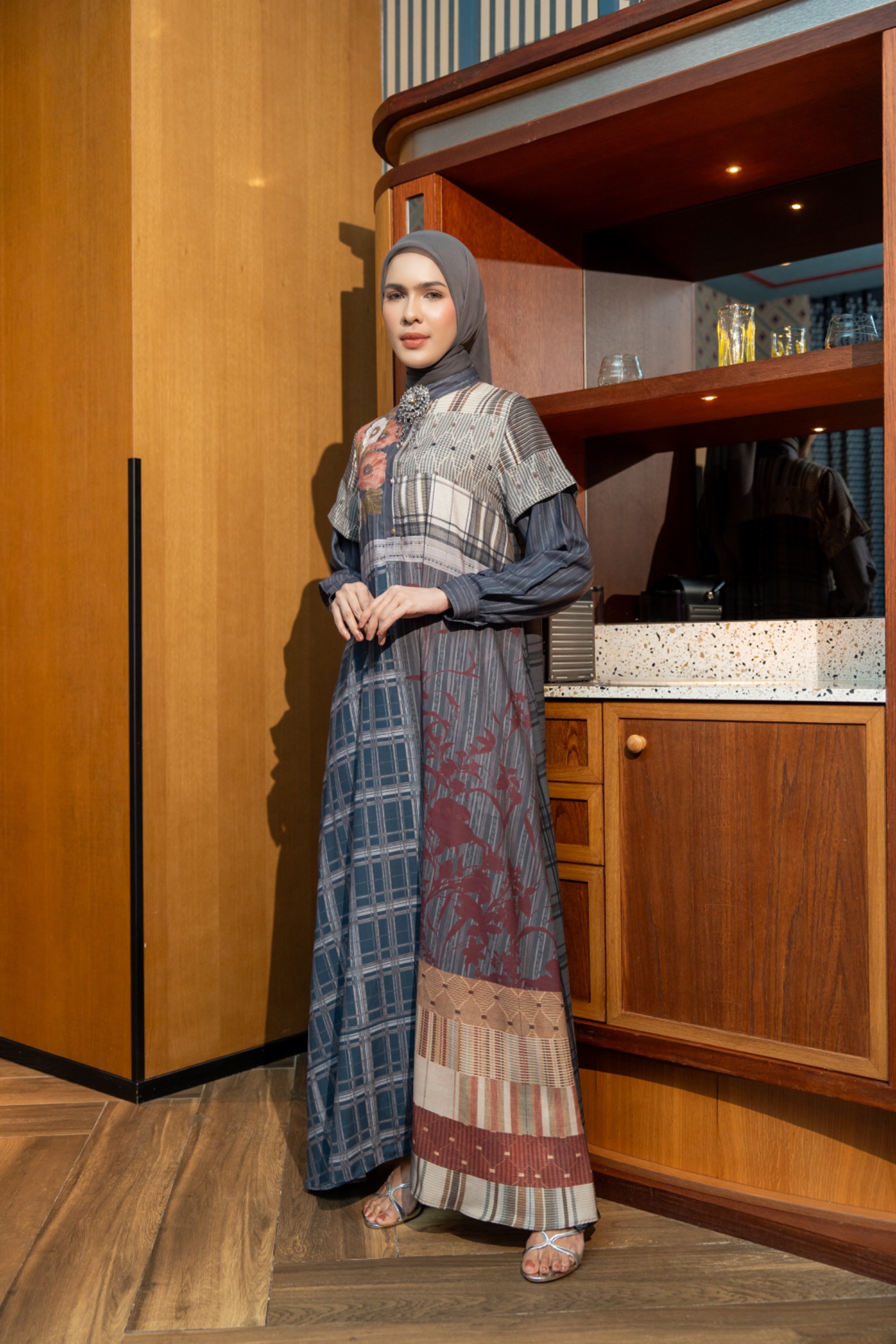 Serenity Dress Brown
