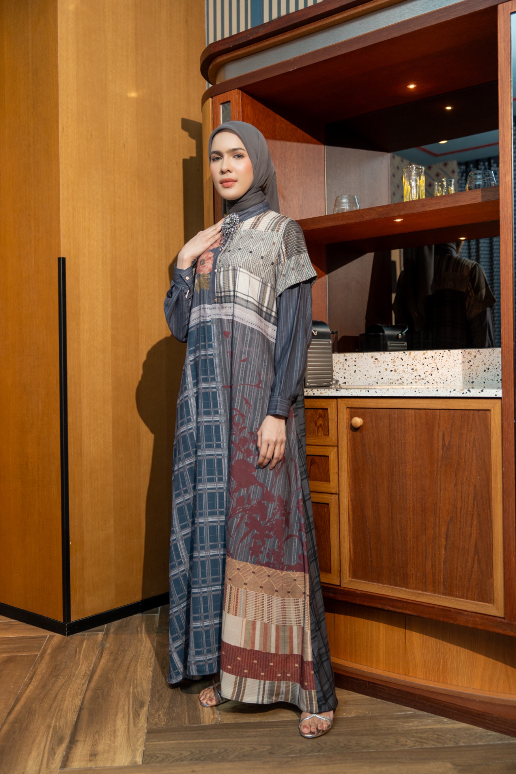 Serenity Dress Brown