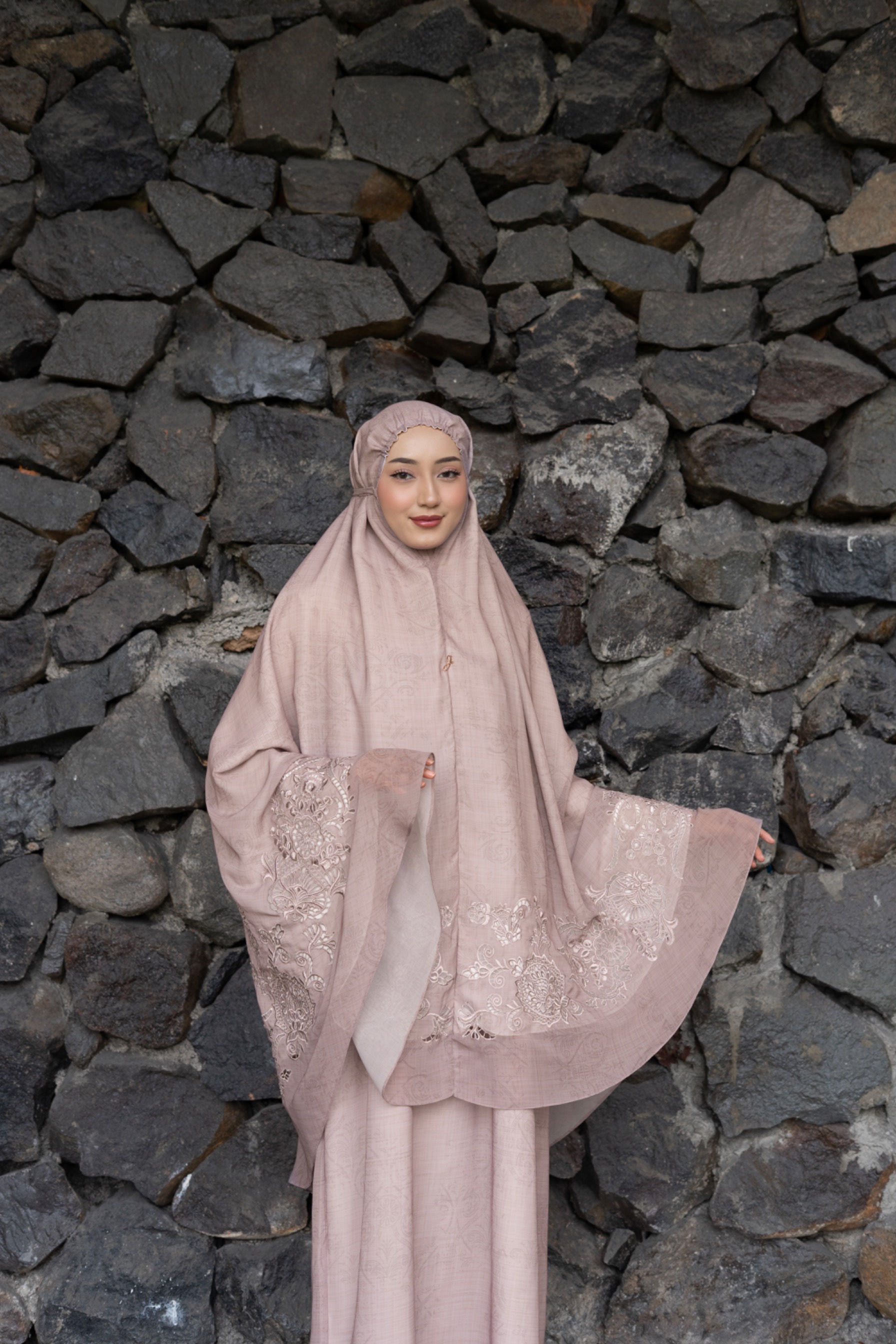 Mahera Mukena Set Pink