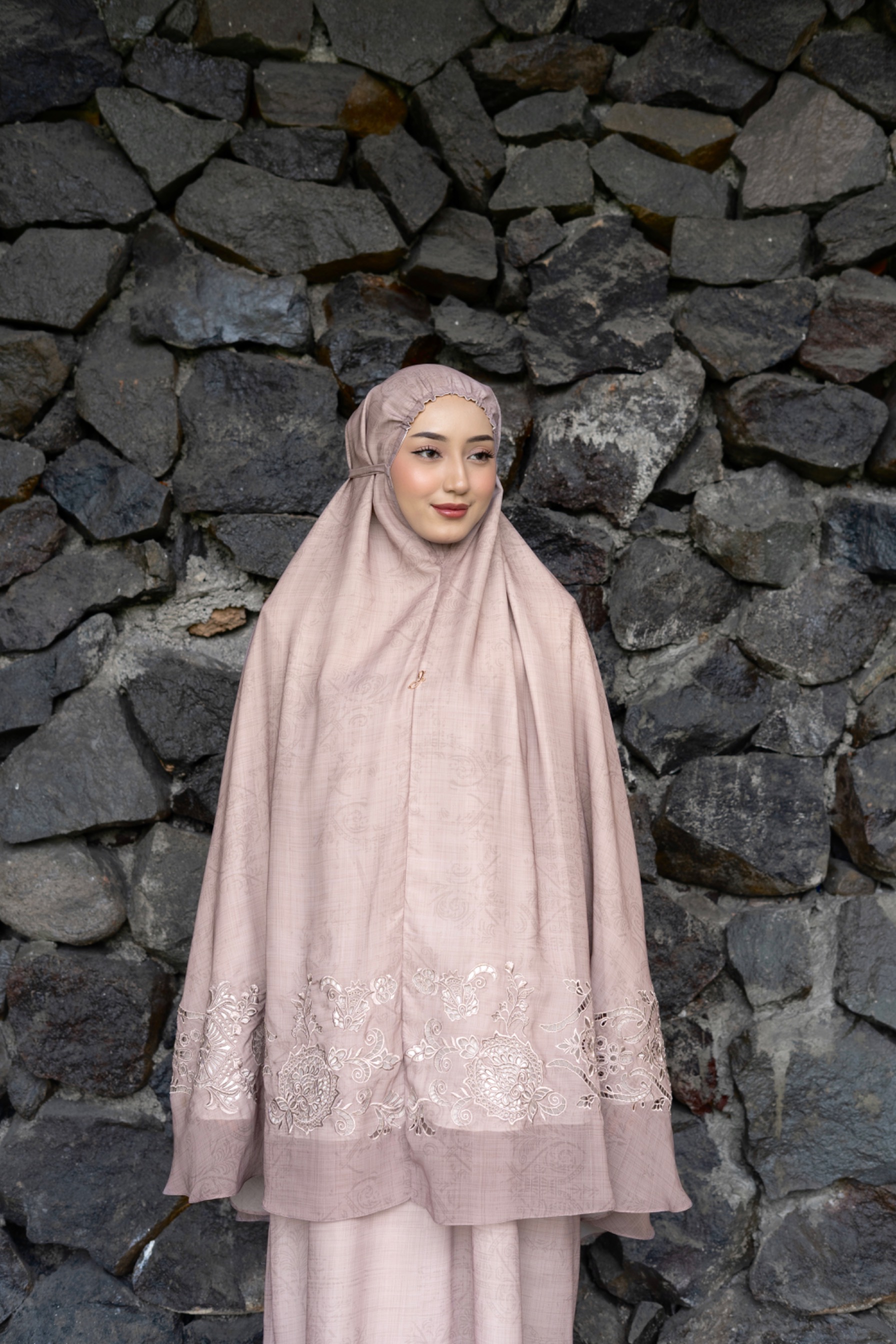 Mahera Mukena Set Pink