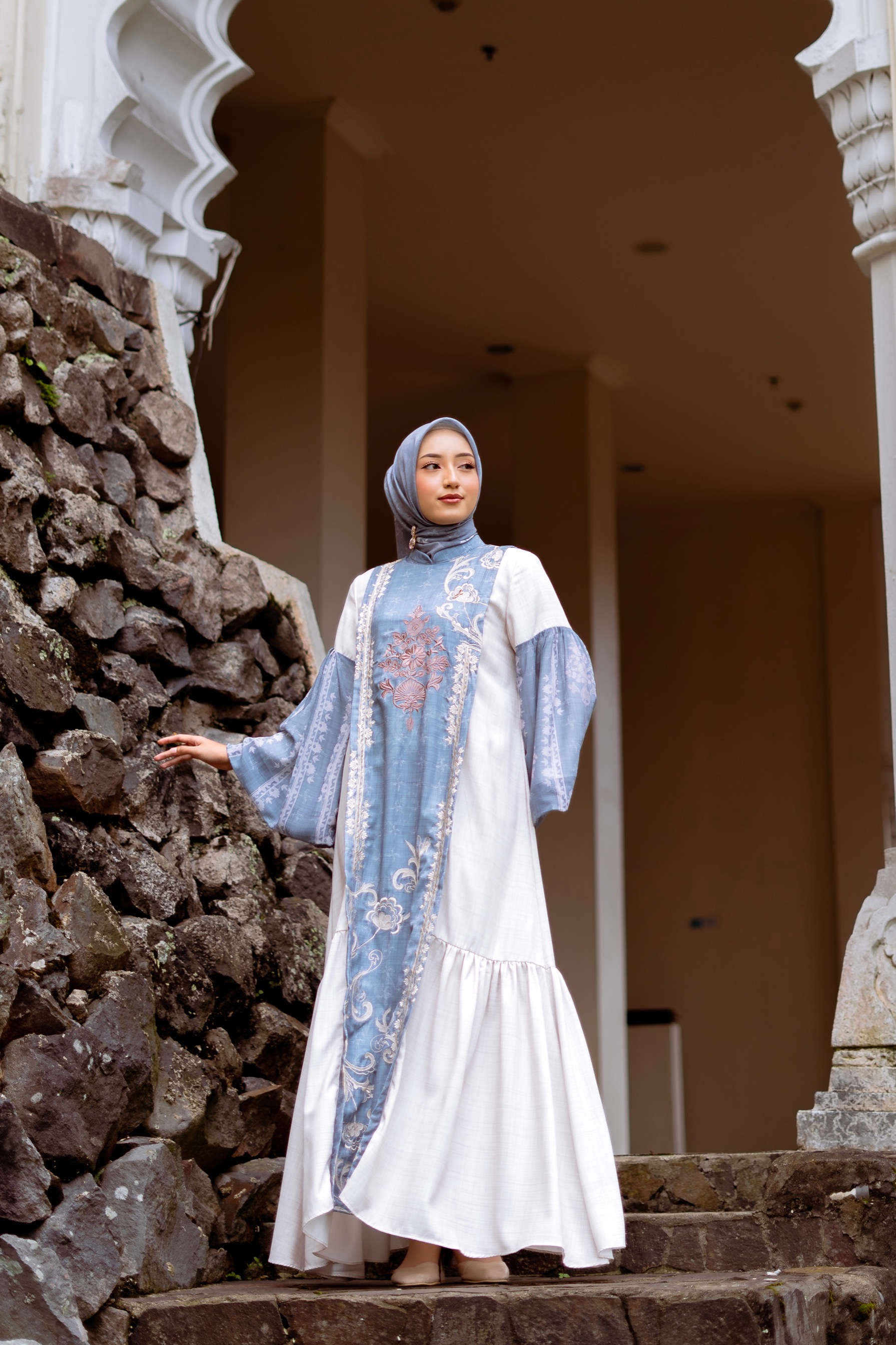 Mahera Al Nuura Dress Teal